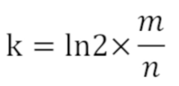 哈希函数的k值